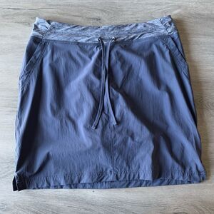 Duluth Trading Women's Size 14 Armachillo Cooling Skirt Skort Stretch